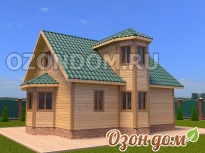 Каркасный дом 7х8 Никольское