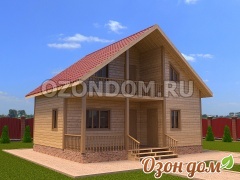 Каркасный дом 7х8 Подольск