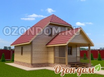 Каркасный дом 8х8 Королёв