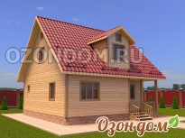 Каркасный дом 8х8 Светогорск