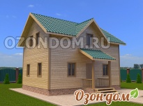 Дом 6х8 с кукушкой Выборг