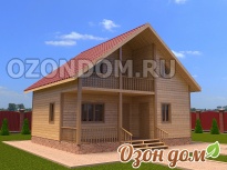 Каркасный дом 7х8 Подольск